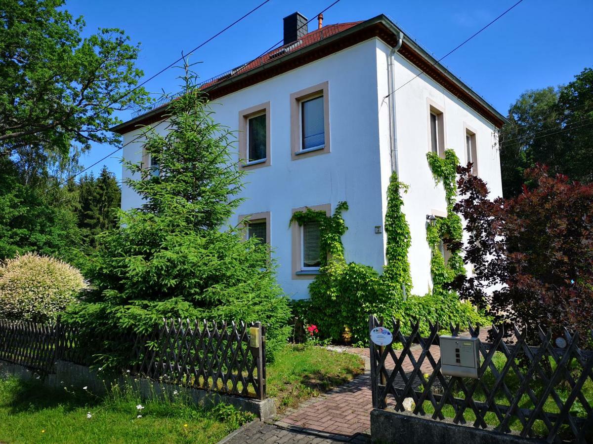 Ferienwohnung Am Wald Tharandt Bagian luar foto